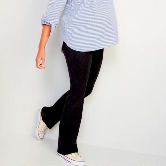 NWT- Old Navy Maternity 12. Full Panel Maternity Pixie Flare - Picture 2 of 10